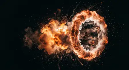 Black Youtube Thumbnail Background With Fire Effect - Free Youtube Thumbnail Download