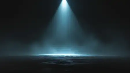 Black YouTube Thumbnail Background With Light Streaks - Free Related Black YouTube Thumbnail Background Image