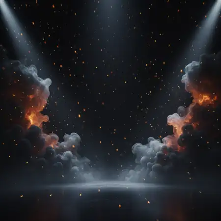 Free Black Youtube Thumbnail Background With Lightning Effect Background Download