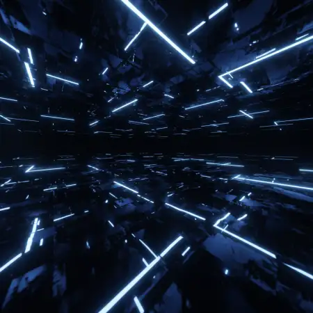 Free Black Youtube Thumbnail Background With Purple Neon Rings Background Download