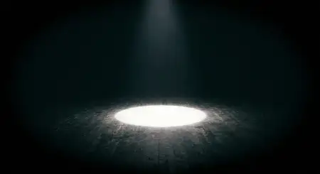 Black Youtube Thumbnail Background With Spotlight - Free Youtube Thumbnail Download