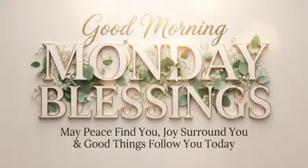 blessed monday good morning - Monday Good Morning