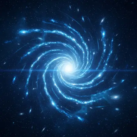Free Blue Galaxy Stars Background Picture For Wallpaper Background Download