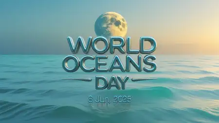 Blue Ocean Day Image For Twitter - Free World Oceans Day Download
