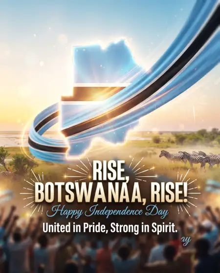 botswana independence day 2026 celebration poster design - Botswana Independence Day 2026