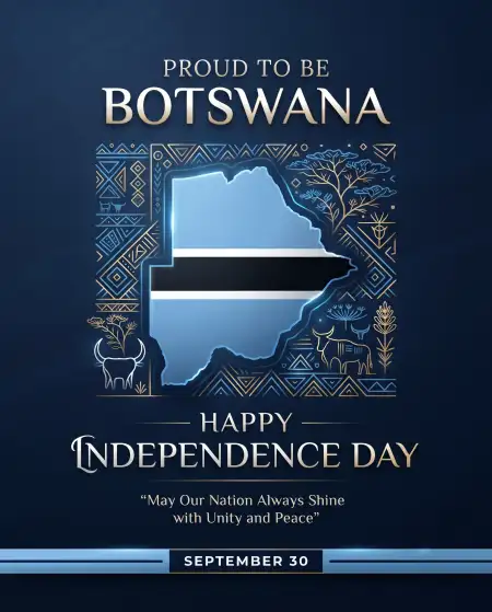 botswana independence day 2026 whatsapp greeting