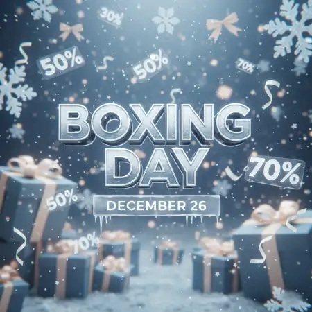 Boxing Day Brand Discount Poster - Free Boxing Day Download