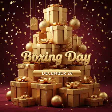 Boxing Day Sale Social Media Post - Free Boxing Day Download