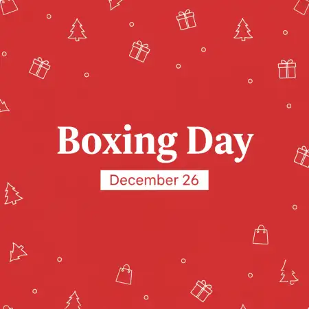 Boxing Day Vertical Banner Design - Free Boxing Day Download