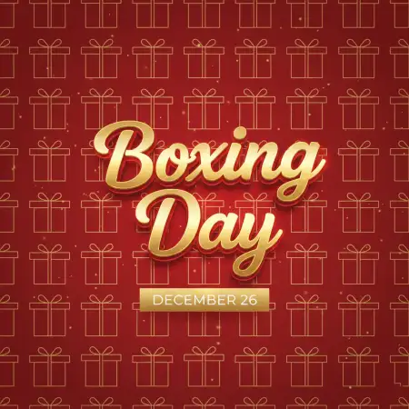 Boxing Day Web Banner Design - Free Boxing Day Download