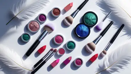 Bridal Makeup Background For Posters - Free Related Makeup Background Image