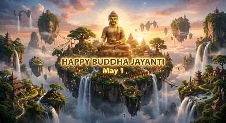 Free Buddha Jayanti 2026 Artistic Wallpaper Image Download