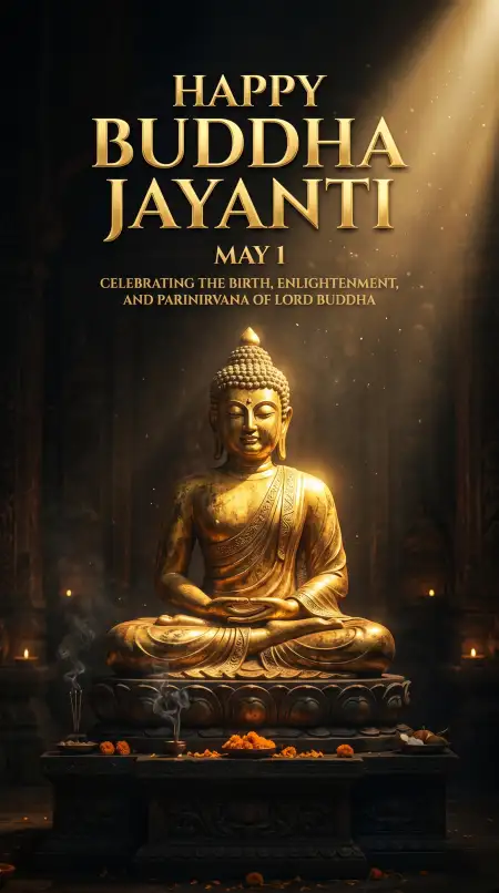 Free Buddha Jayanti 2026 Flyer Design Ideas Image Download