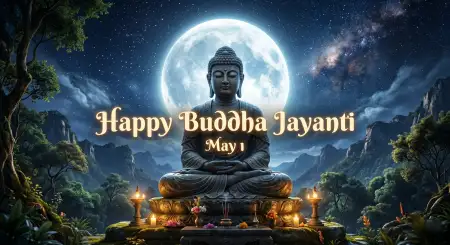 Free Buddha Jayanti 2026 Spiritual Quotes Image Download