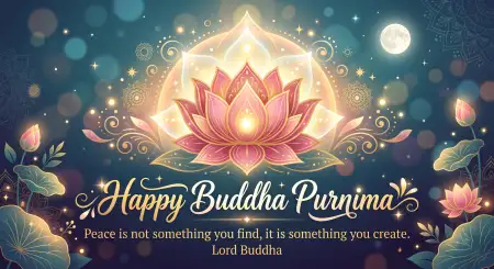 Buddha Purnima 2026 Best Quotes Images Free - Free Happy Buddha Purnima Wishes 2026 Download