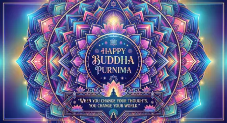 Buddha Purnima 2026 Festival Poster With Quotes - Free Happy Buddha Purnima Wishes 2026 Download