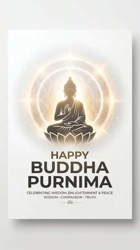 Buddha Purnima 2026 Festival Wishes Png Images - Free Happy Buddha Purnima Wishes 2026 Download