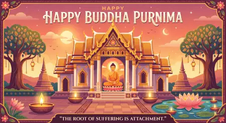 Buddha Purnima 2026 Hd Festival Banner Images - Free Happy Buddha Purnima Wishes 2026 Download