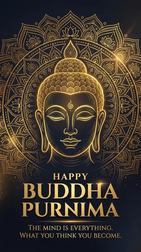 Buddha Purnima 2026 Lord Buddha Png Images Hd - Free Happy Buddha Purnima Wishes 2026 Download