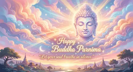 Buddha Purnima 2026 Peace Message Images - Free Happy Buddha Purnima Wishes 2026 Download