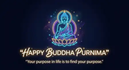 Buddha Purnima 2026 Quotes For Happiness - Free Happy Buddha Purnima Wishes 2026 Download