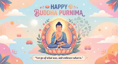 Buddha Purnima 2026 Quotes In English With Images - Free Happy Buddha Purnima Wishes 2026 Download