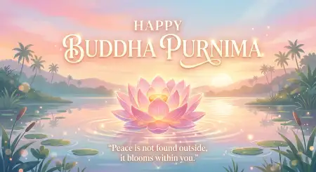 Buddha Purnima 2026 Wishes Images For Website - Free Happy Buddha Purnima Wishes 2026 Download