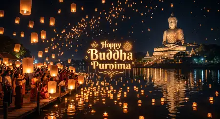 Buddha Purnima 2026 Wishes Status Video Download - Free Happy Buddha Purnima Wishes 2026 Download