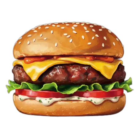 Burger Png For Poster Design - Free Burger Png Download