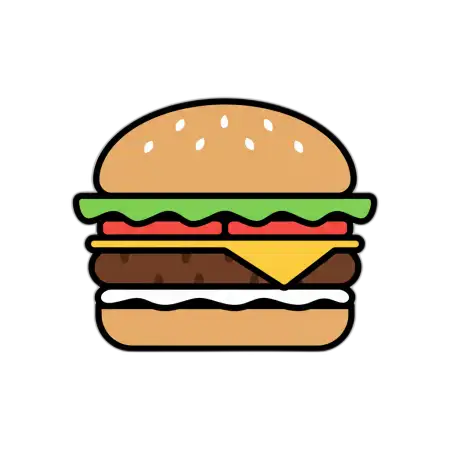 Burger Png Logo Design Use - Free Burger Png Download