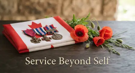 Canadian Memorial Day Memorial Social Post - Free Canadian Memorial Day Download