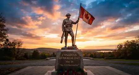 Canadian Memorial Day Military Memorial Background - Free Canadian Memorial Day Download