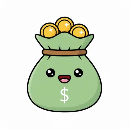 Free Cartoon Money Bag Png Free PNG Image Download