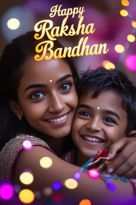 Child-friendly Rakhi Quotes For Siblings - Free Happy Raksha Bandhan Wishes For Children Download