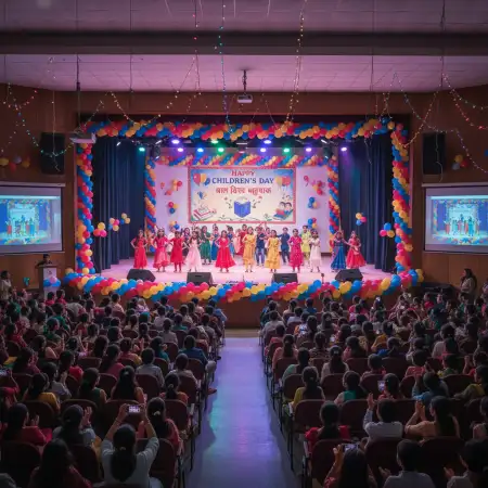 Children Day Background For School Poster - Free Childrens Day Background Download