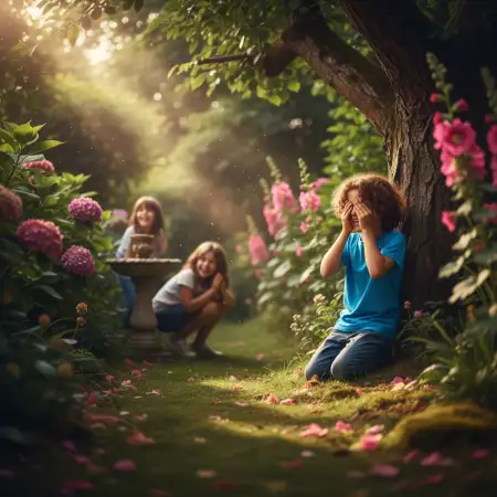 Children Day Park Scene Background Illustration - Free Childrens Day Background Download