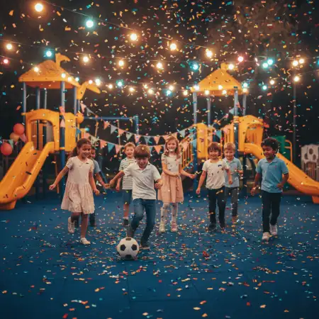 Childrens Day Background With Creative Typography - Free Childrens Day Background Download