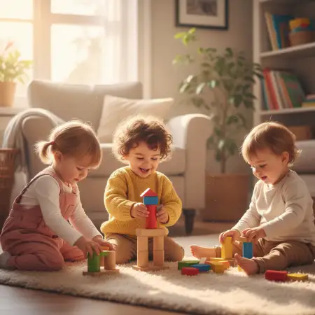 Childrens Day Background With Cute Baby Photo - Free Childrens Day Background Download