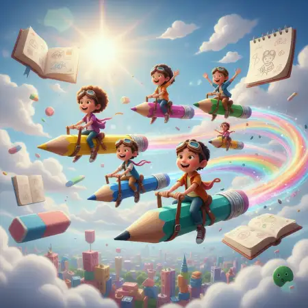 Childrens Day Background With Paper Cut Style - Free Childrens Day Background Download