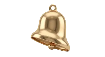 Free Christmas Bell Png Clipart Without Background PNG Image Download