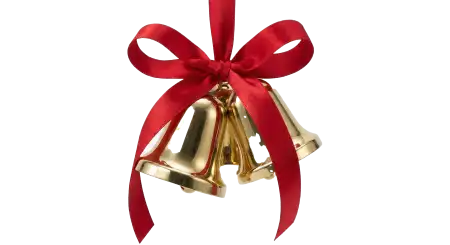 Free Christmas Bell Png Transparent For Social Media PNG Image Download