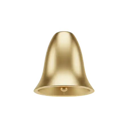 Free Christmas Bell Png Without Shadow PNG Image Download