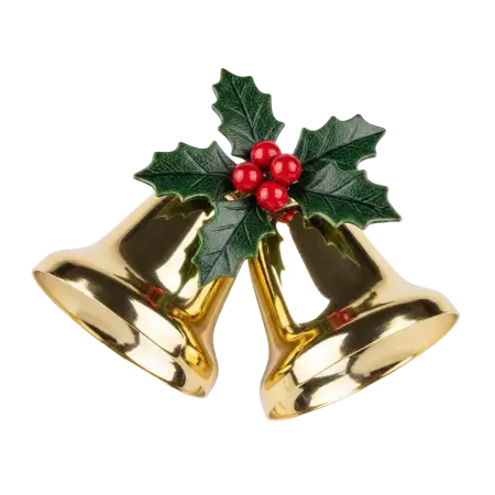 Christmas Bells Clipart Png High Quality - Free Christmas Bells Png Download