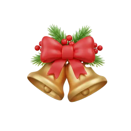 Free Christmas Bells Png Decorative Element PNG Image Download