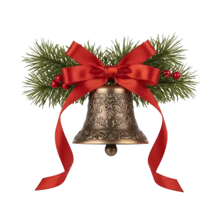 Free Christmas Bells Png For Decoration PNG Image Download