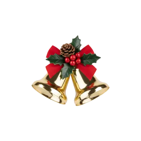 Christmas Bells Png For Greeting Cards - Free Card Download