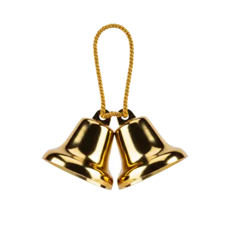 Free Christmas Bells Png For Poster Design PNG Image Download