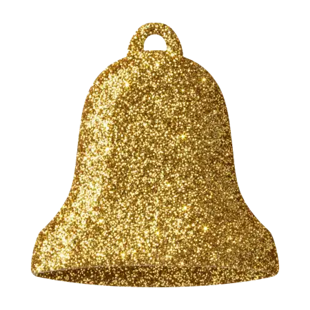 Free Christmas Bells Png Silver Metallic PNG Image Download