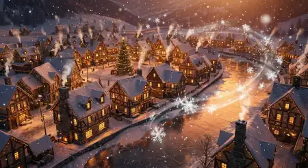 Free Christmas Glitter Background Hd Background Download