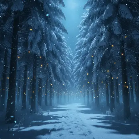 Free Christmas Night Background Hd Background Download